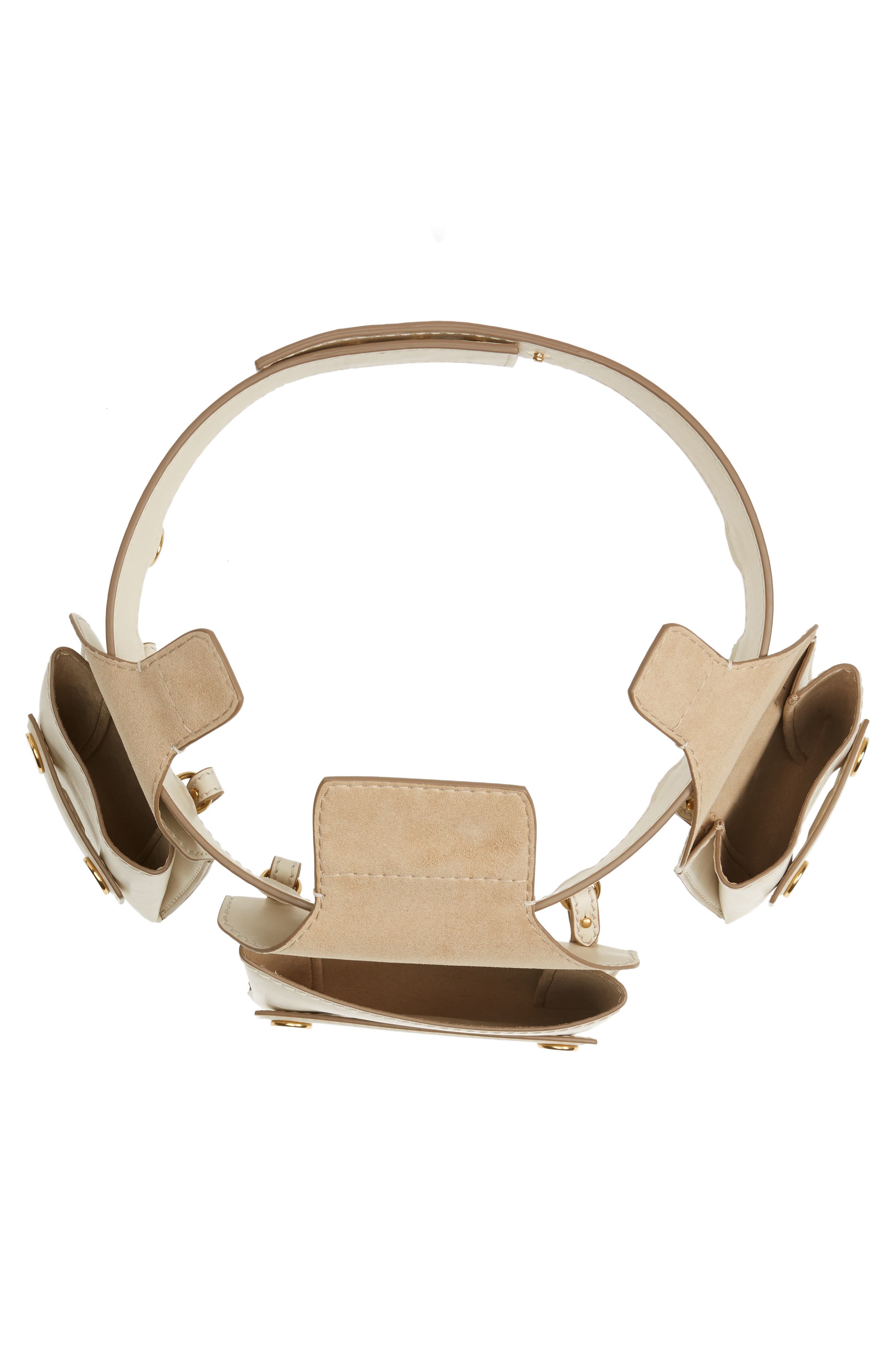 Stella McCartney Faux Nappa Fanny Pack, Alternate, color, 