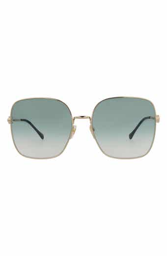 Gucci Novelty 61mm Square Sunglasses