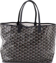 Pre-Owned Goyard Saint Louis Tote Printed Coated Canvas PM