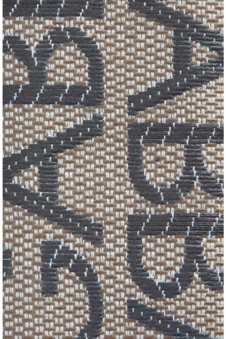 Logo Jacquard Coated Canvas Belt, Alternate, color, BROWN/ BLACK