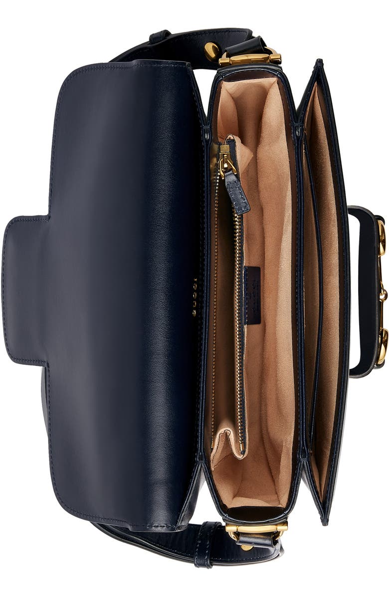 Gucci Small 1955 Horsebit Leather Shoulder Bag, Alternate, color,