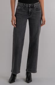 KUT from the Kloth Selena Low Rise Baggy Straight Leg Jeans