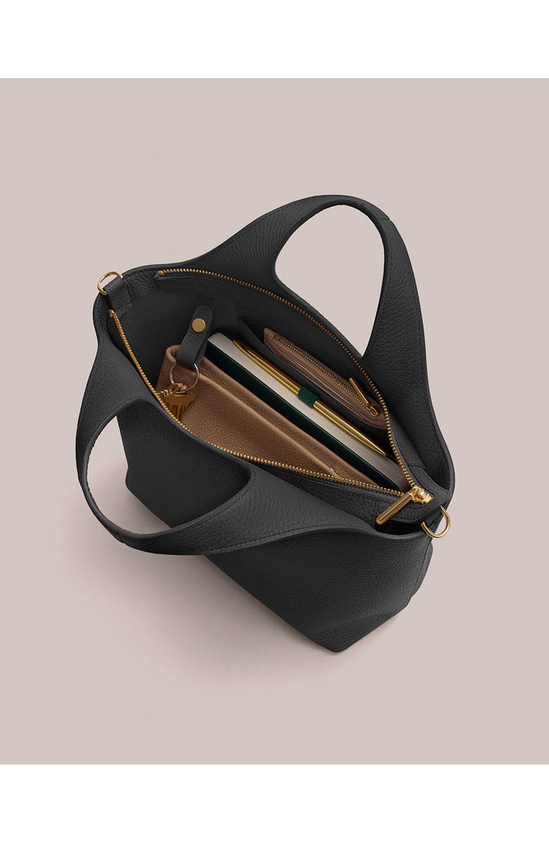 Cuyana Small System Zipper Tote, Alternate, color, Black