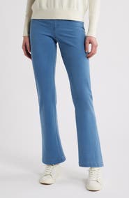Hue Game Changing High Waist Straight Leg Denim Leggings