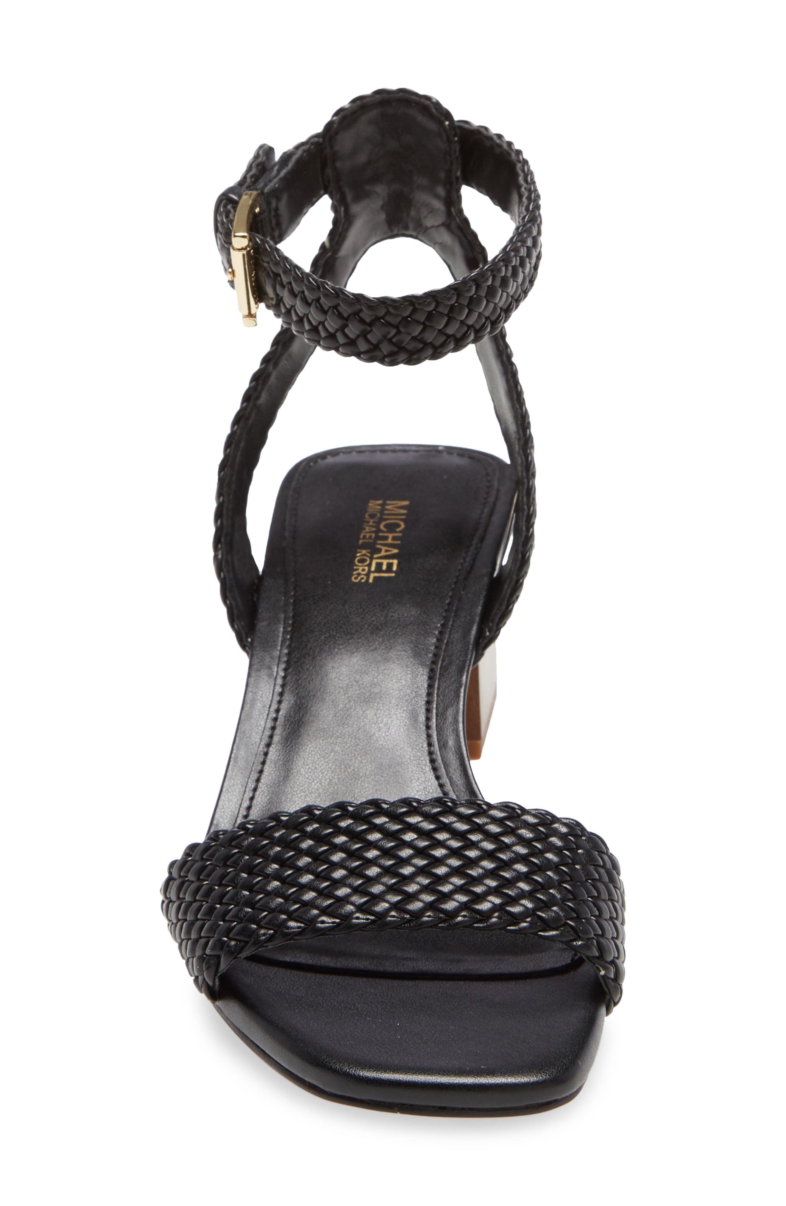 Petra Block Heel Sandal, Alternate, color, BLACK LEATHER