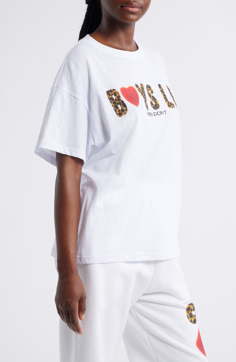 BOYS LIE Caitlyn Coded Boyfriend T-Shirt, Alternate, color, 