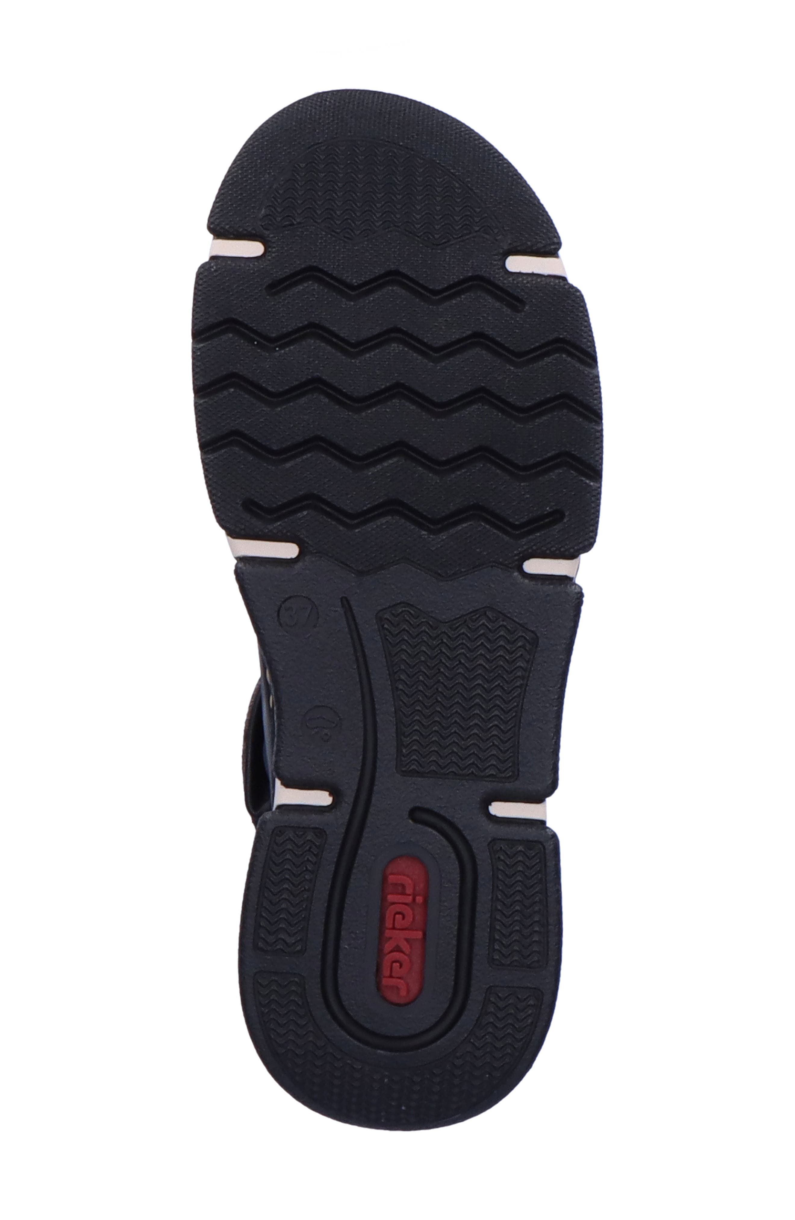 Rieker Angela Sneaker, Alternate, color, Schwarz/ Leo-Grey