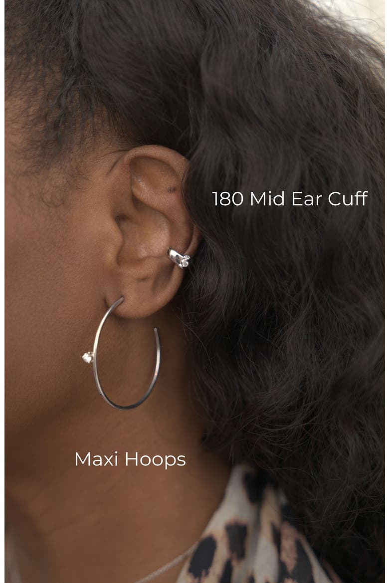 Maxi Solo Hoop, Alternate, color, Silver