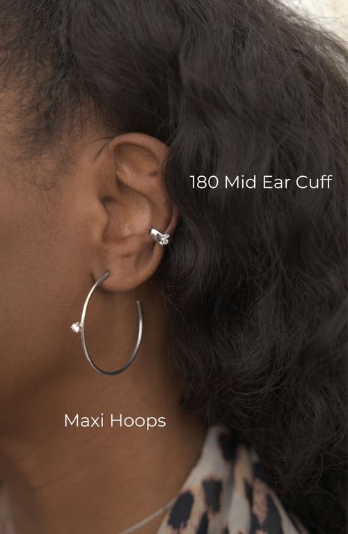 Seed2stone Maxi Solo Hoop In Silver