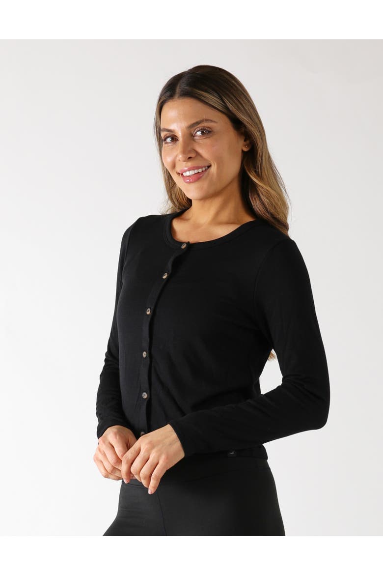 Dakota Cardigan, Alternate, color, Black