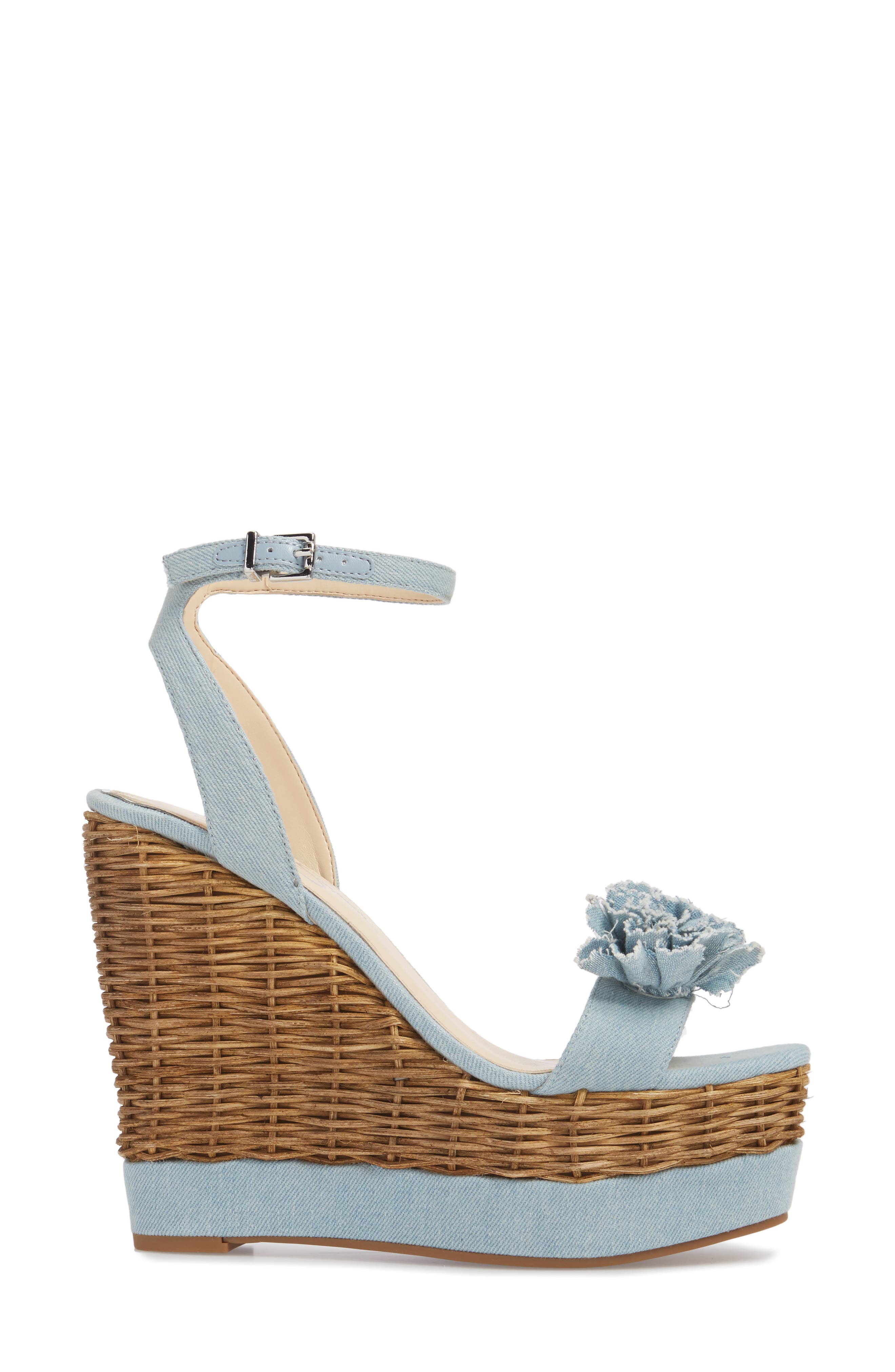 Jessica Simpson Pressa Platform Wedge Sandal, Alternate, color, 