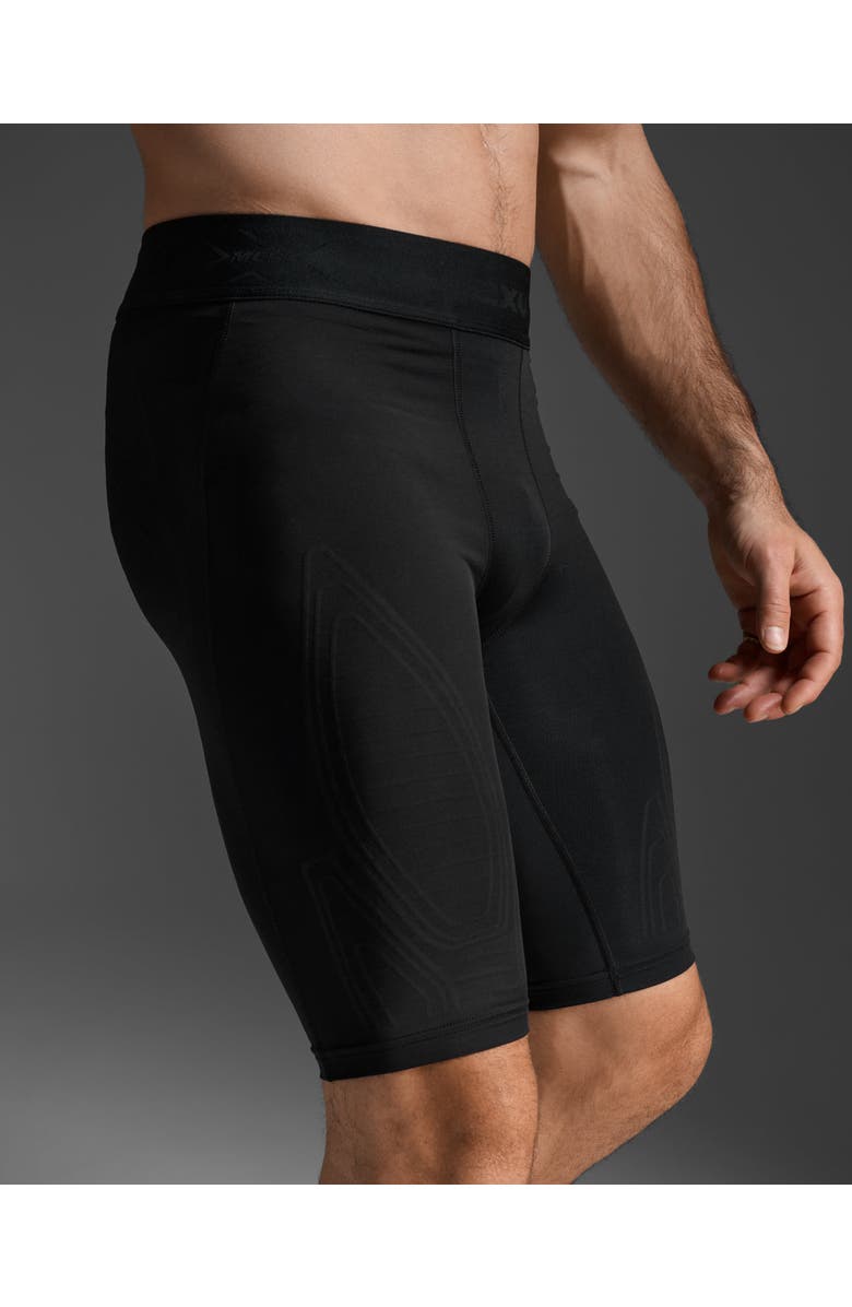 2XU Force Compression Shorts, Alternate, color, Black/Nero