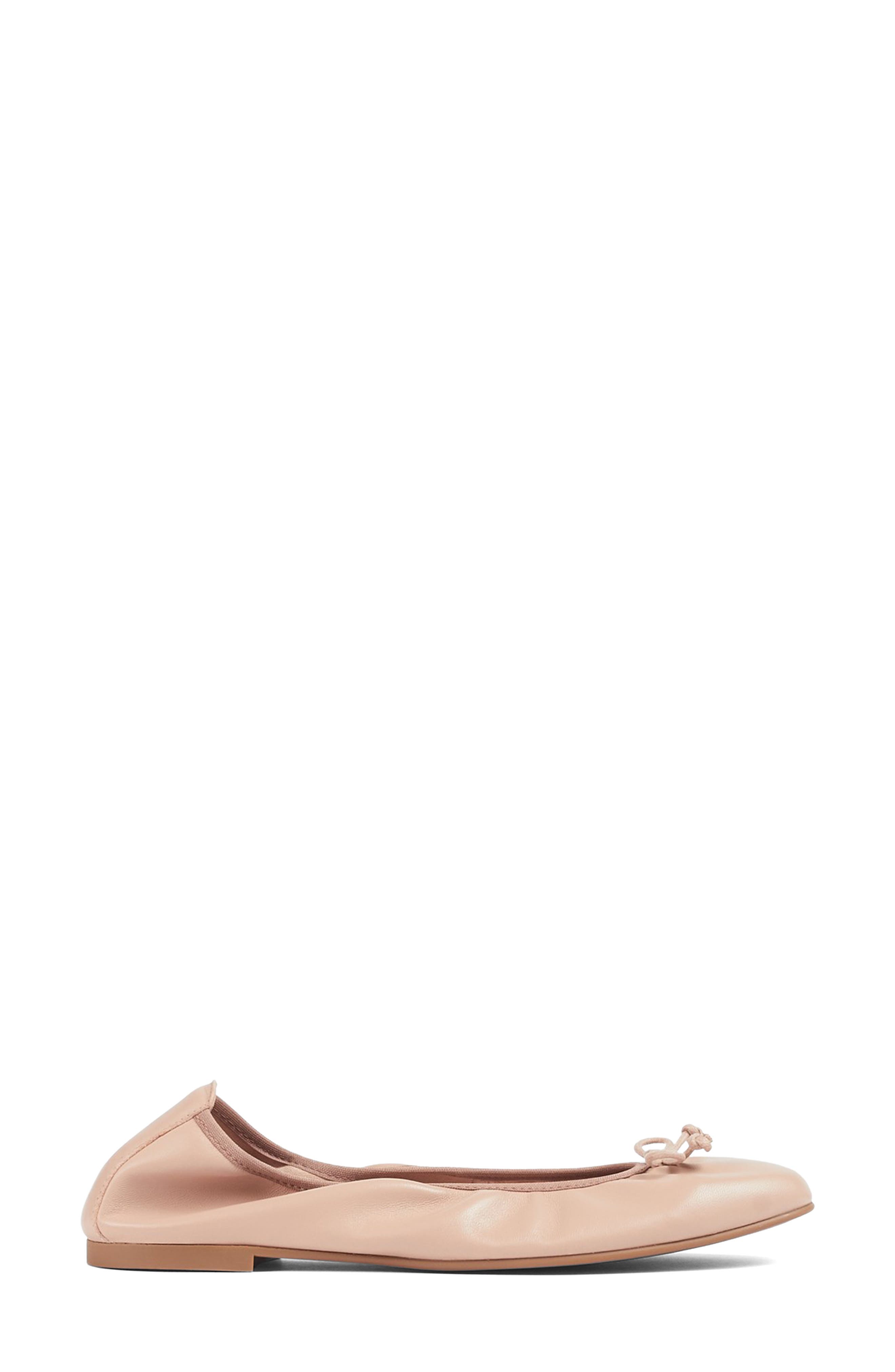 LK Bennett Trilly Ballerina Flat, Alternate, color, Beige Trench