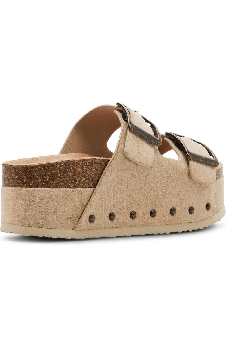 Madden Girl Babess Slide Sandal, Alternate, color, Taupe Fab
