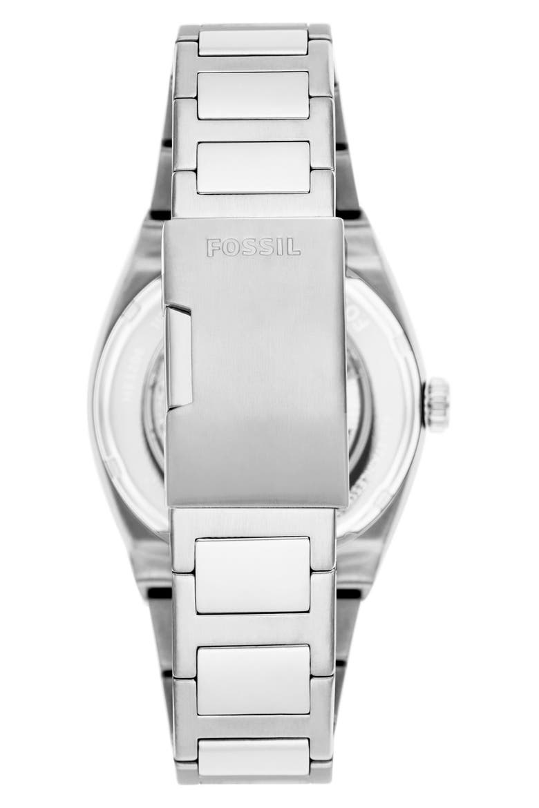Everett Skeleton Bracelet Watch, 42mm, Alternate, color, STAINLESS STEEL