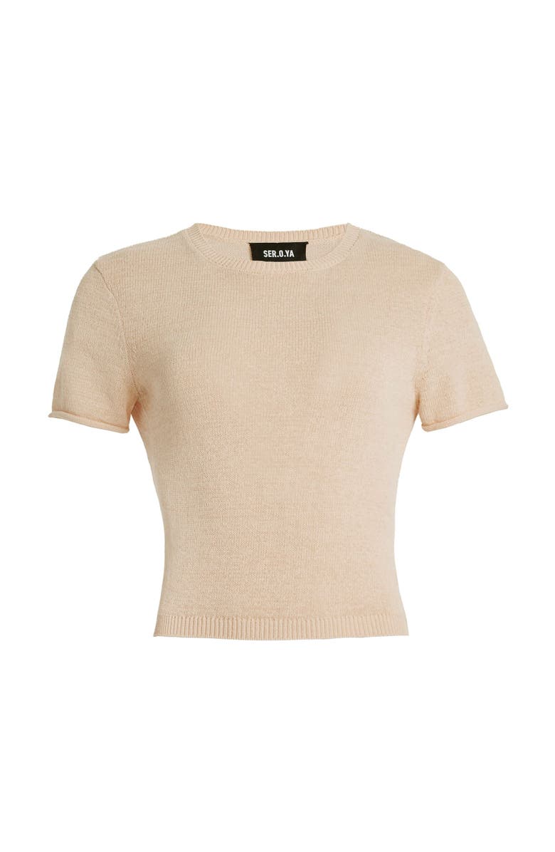 SER.O.YA Clare Knit Baby Tee, Alternate, color, 