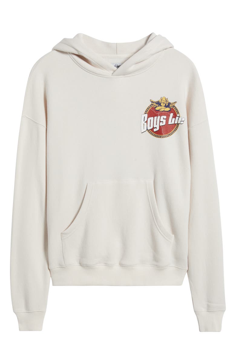 BOYS LIE Breakfast Beers Racer Oversize Graphic Hoodie, Alternate, color,