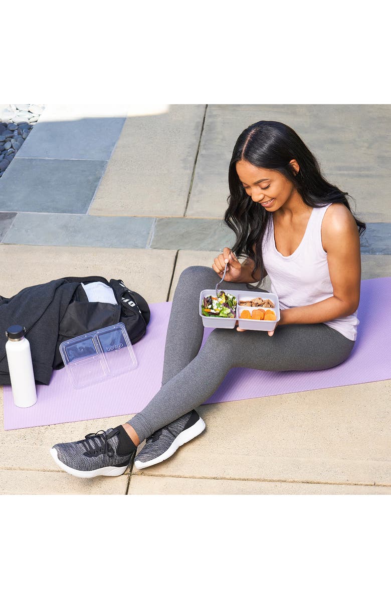 BENTGO Prep 3-Compartment Meal Prep Containers - Set of 10, Alternate, color,