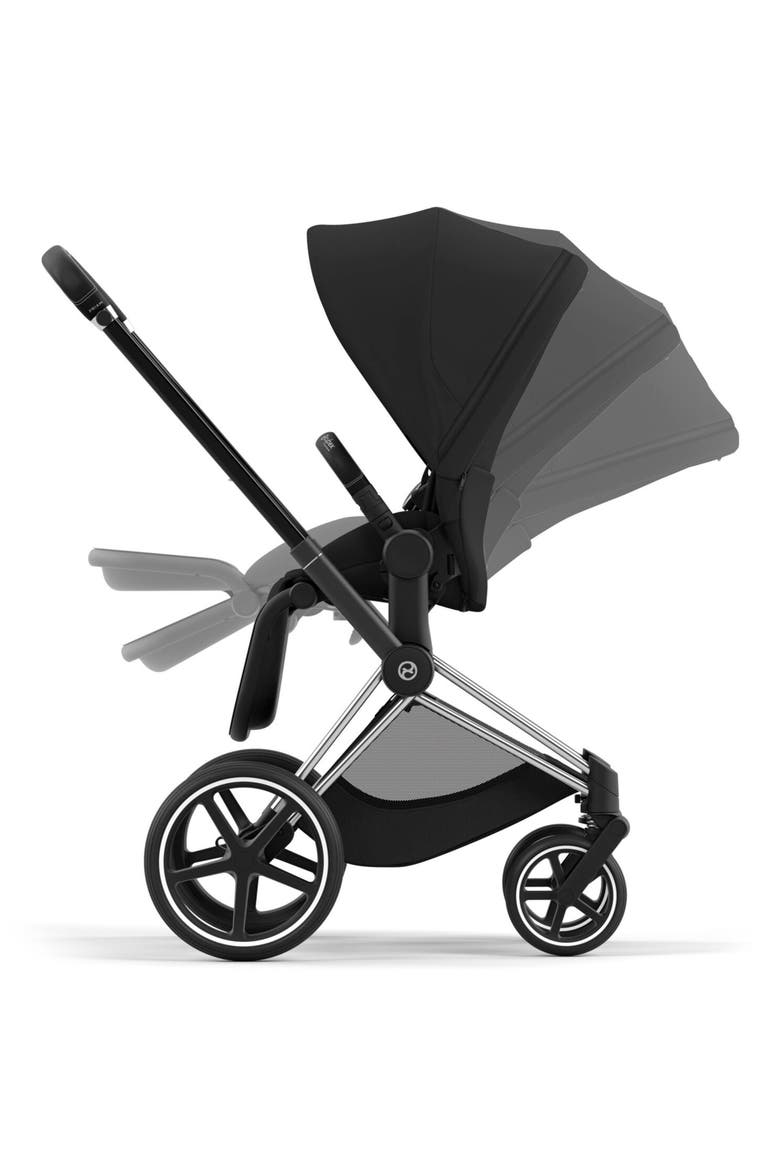 PRIAM 4 Compact Stroller, Alternate, color, SEPIA BLACK