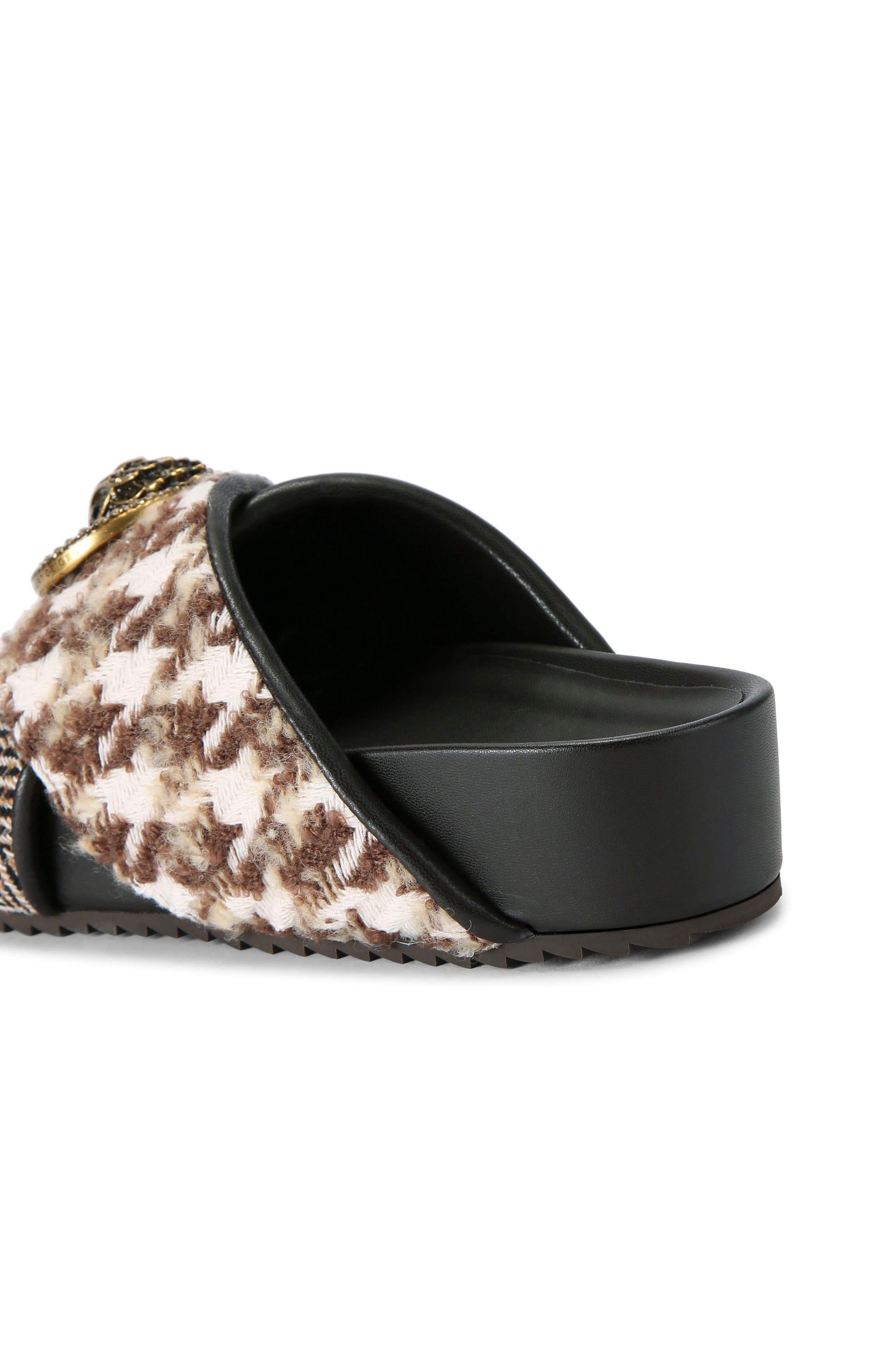 Kurt Geiger London Chelsea Mixed Weave Crisscross Platform Slide Sandal, Alternate, color, 