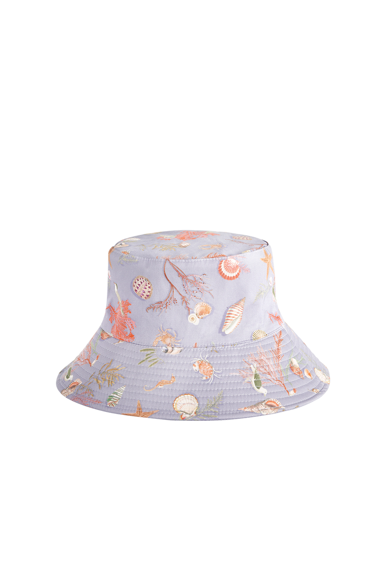 Whispering Sands Bucket Hat, Main, color, Lilac