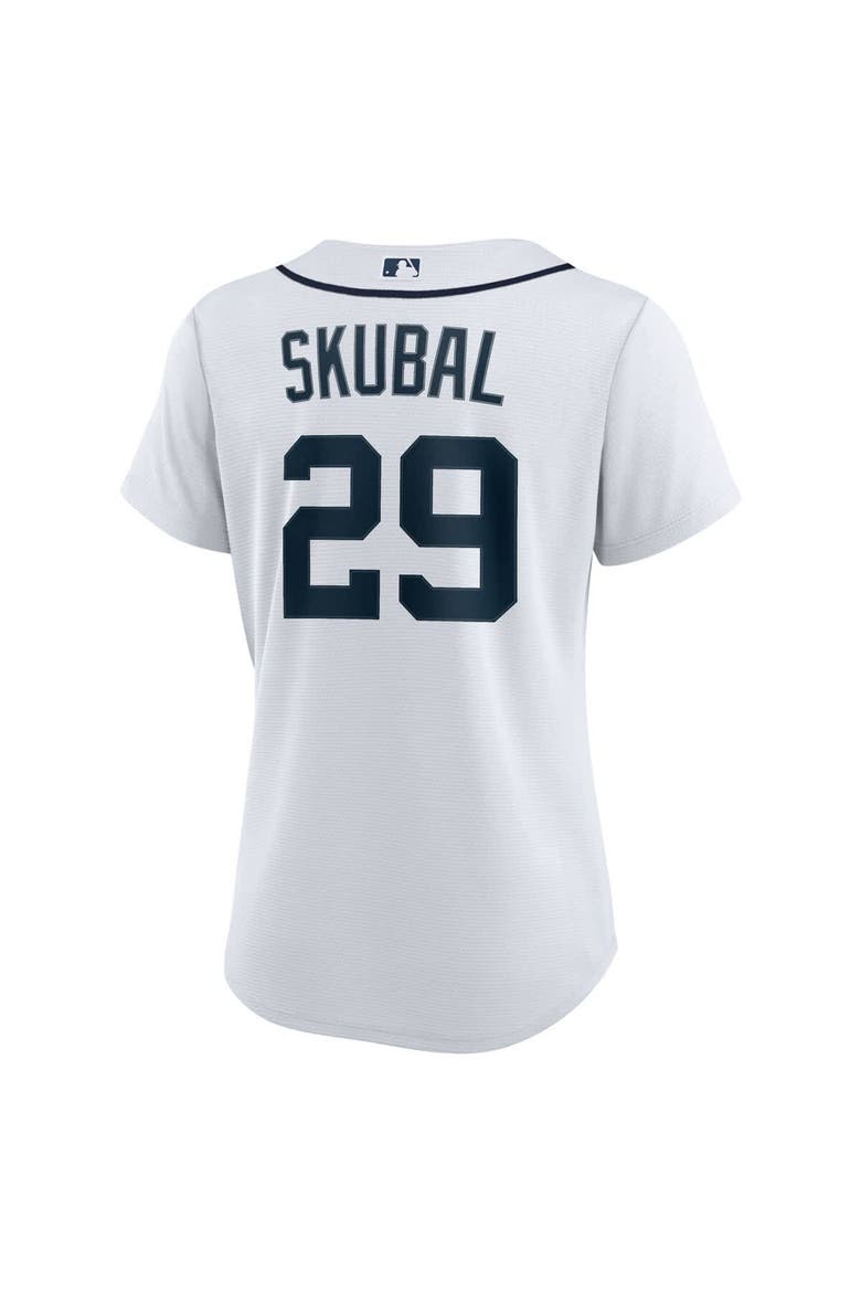 Women's Nike Tarik Skubal White Detroit Tigers Home Replica Player Jersey, Alternate, color, White