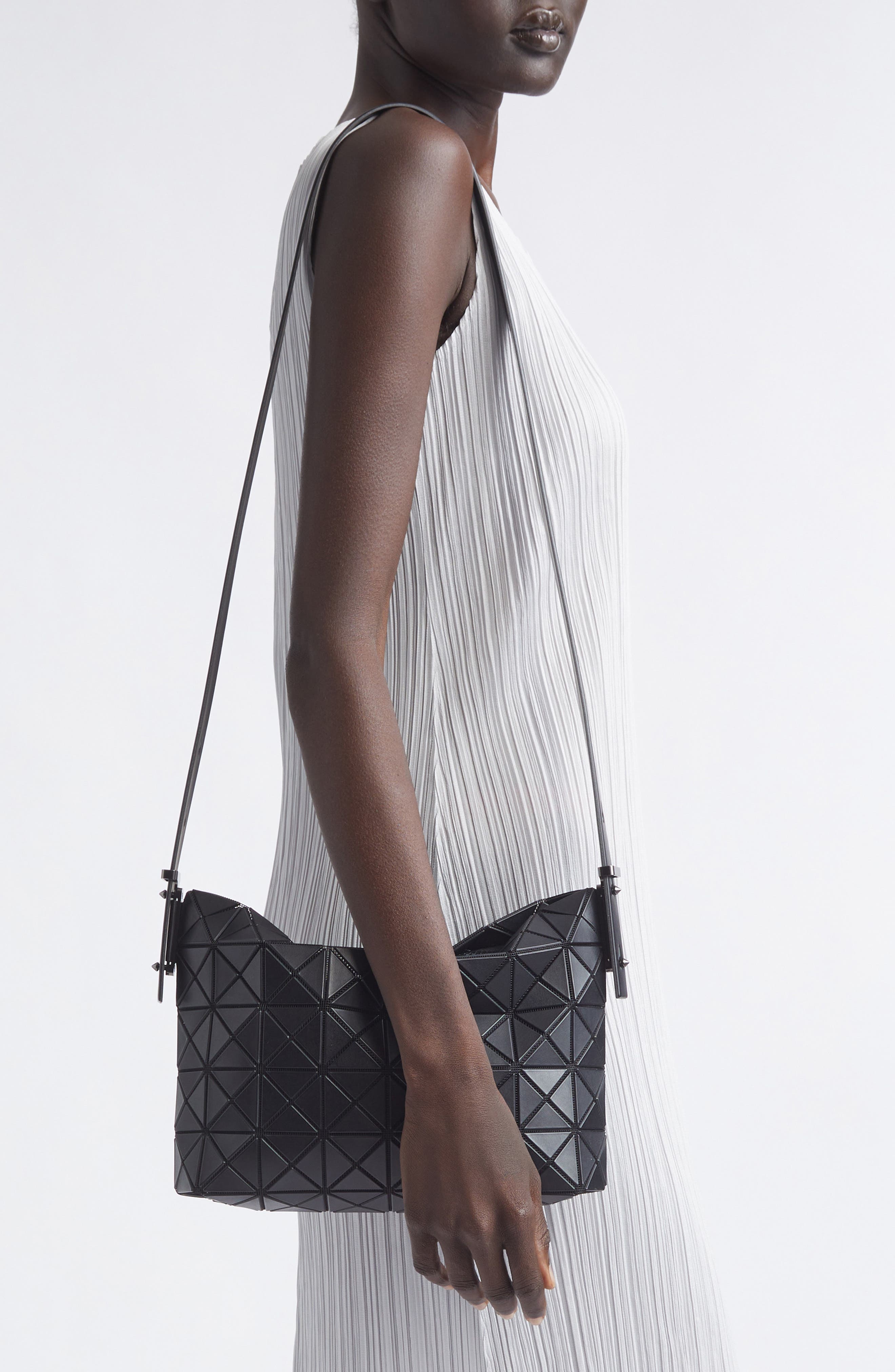 Musette Matte Crossbody Bag, Alternate, color, MATTE BLACK