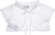 Tulleen Mesh Ruffle Cardigan