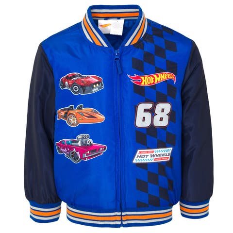Racing Zip-Up Bomber Jacket (Toddler, Little Kid & Big Kid)
