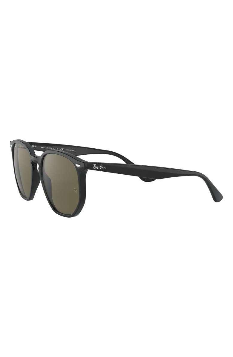 Ray-Ban 54mm Polarized Round Sunglasses, Alternate, color, 