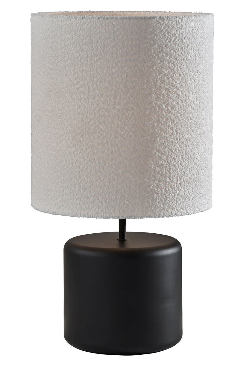 Tatum Table Lamp, Main, color, BLACK