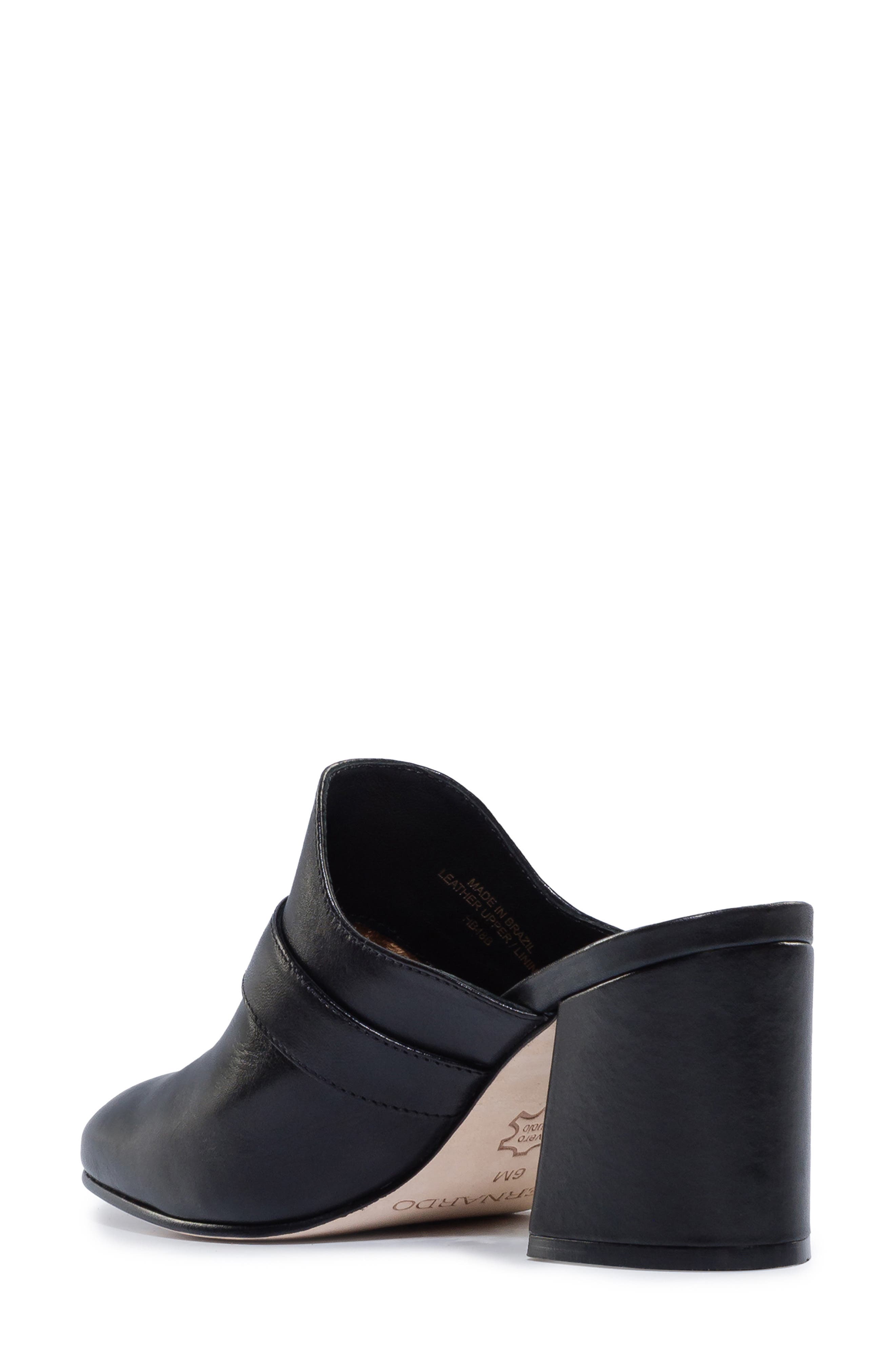 Natasia Mule, Alternate, color, BLACK