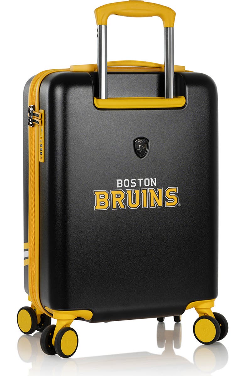 Heys NHL 21 Inch Luggage - Boston Bruins, Alternate, color, Black