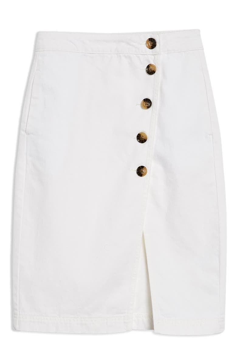 Topshop Midi Skirt, Alternate, color,