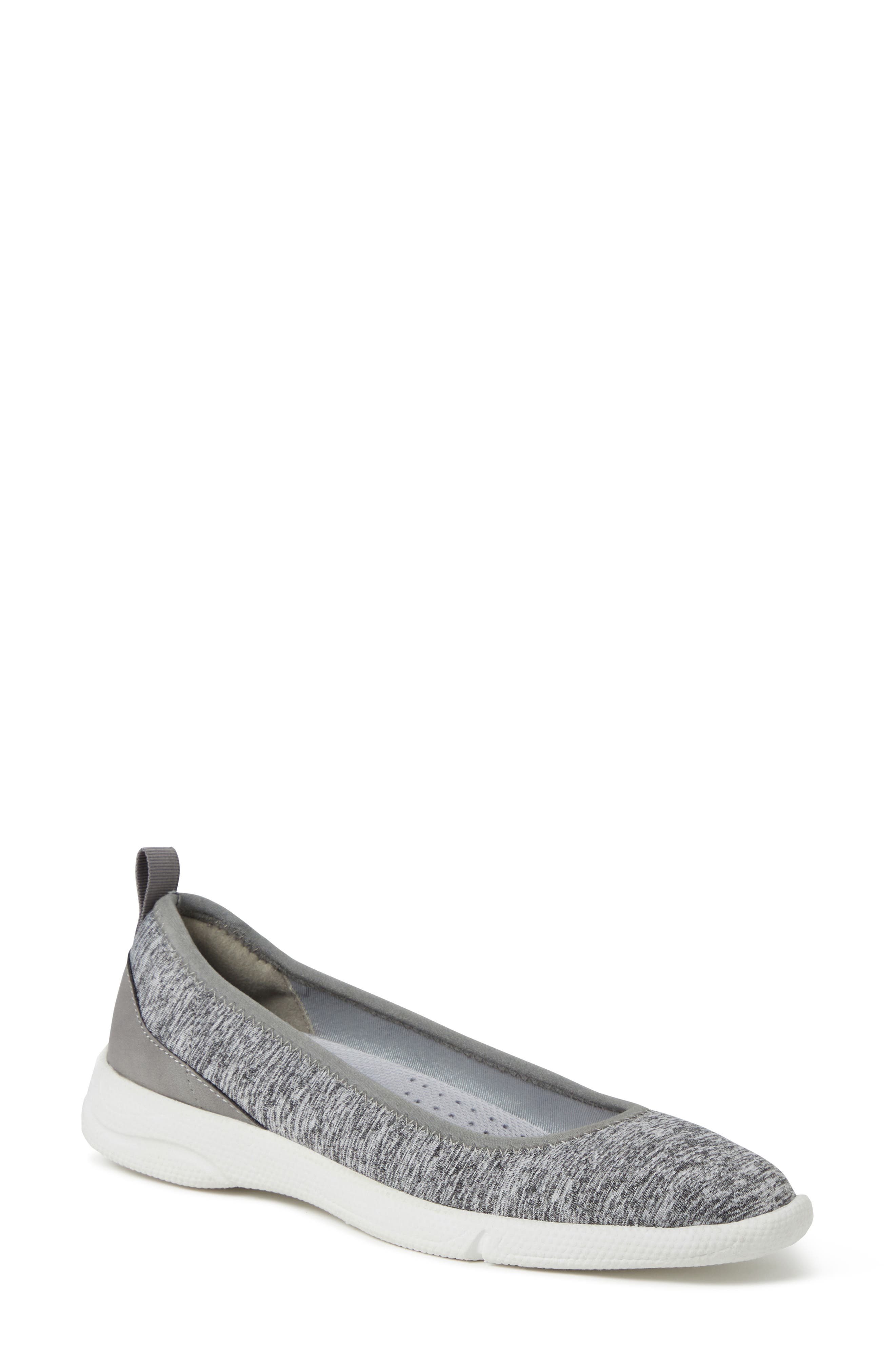 ORIGINAL COMFORT BY DEARFOAMS Mia Easy Foam Flat, Main, color, Grey Heather