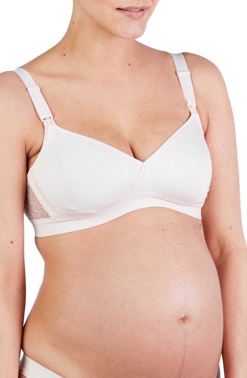 Serena Wireless Lace Nursing Bra