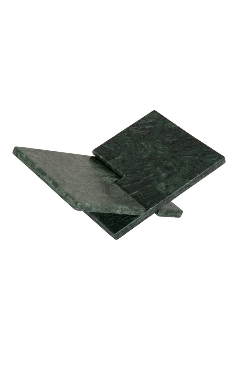 Decorative Marble Book Holder, Sage Green, Main, color, Green