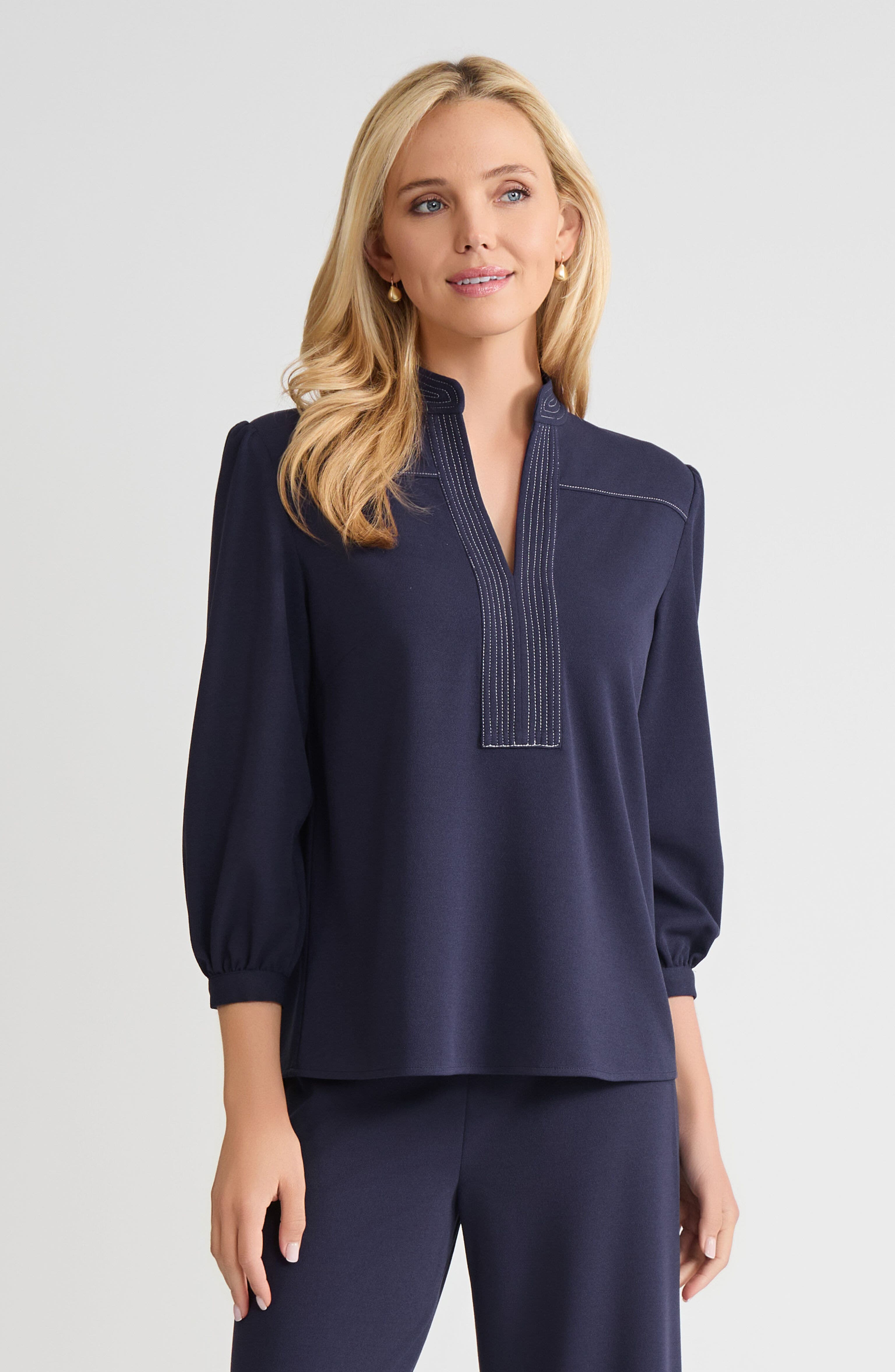 Indigo/White