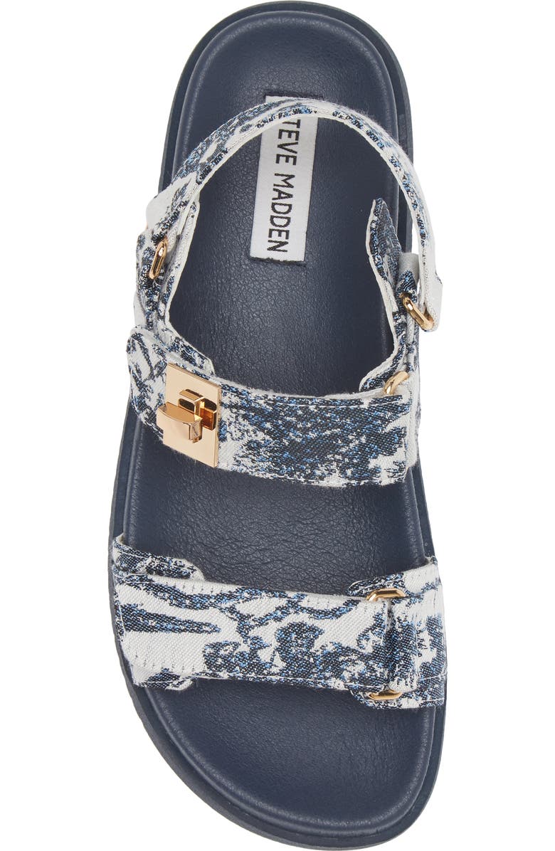 Steve Madden Mona Sandal, Alternate, color, Navy Multi