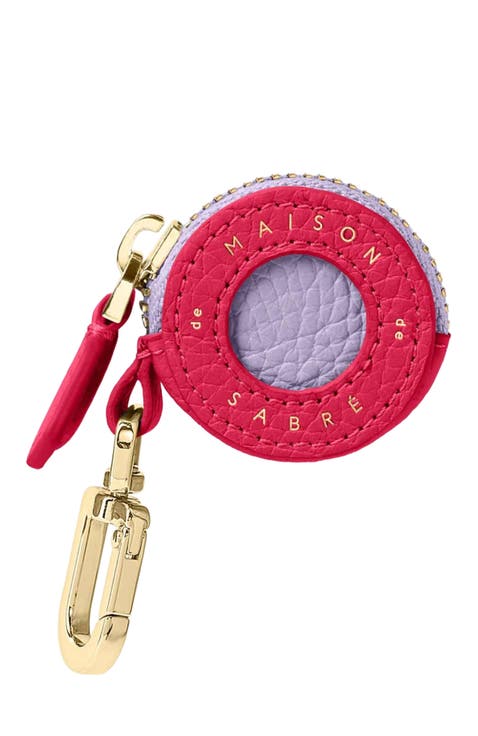 Leather AirTag Charm