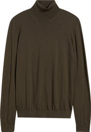 BOSS Musso Virgin Wool Turtleneck Sweater
