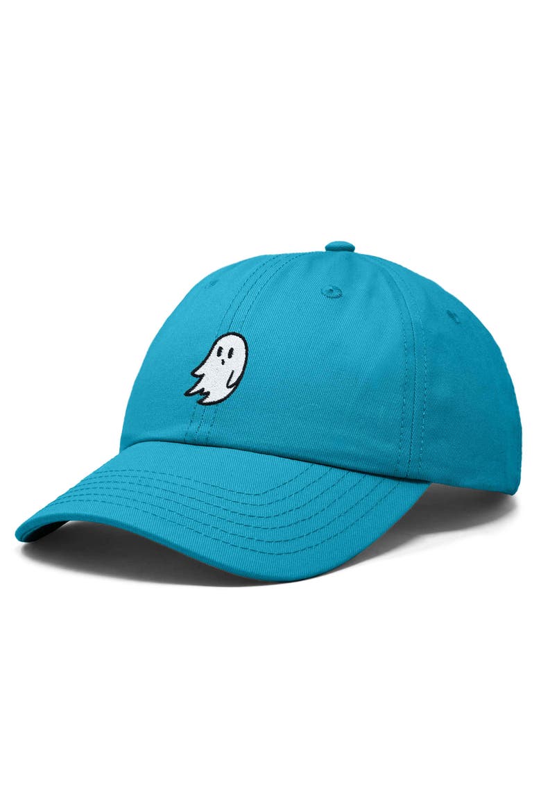 Ghost Dad Hat, Alternate, color, Teal
