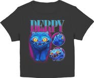 KPop Demon Hunters Junior's KPop Demon Hunters Supernatural Derpy Portrait Graphic T-Shirt