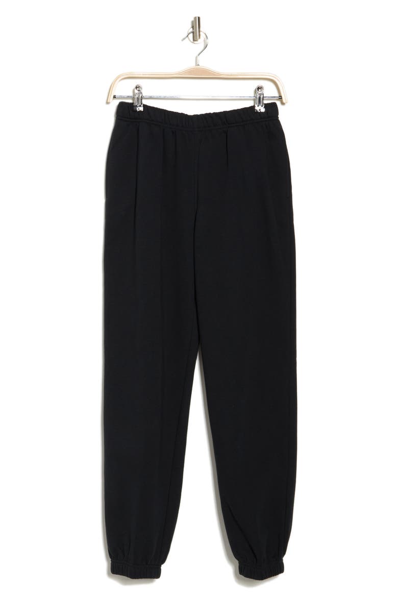 Fleece Sweatpants, Alternate, color, BLACK JET