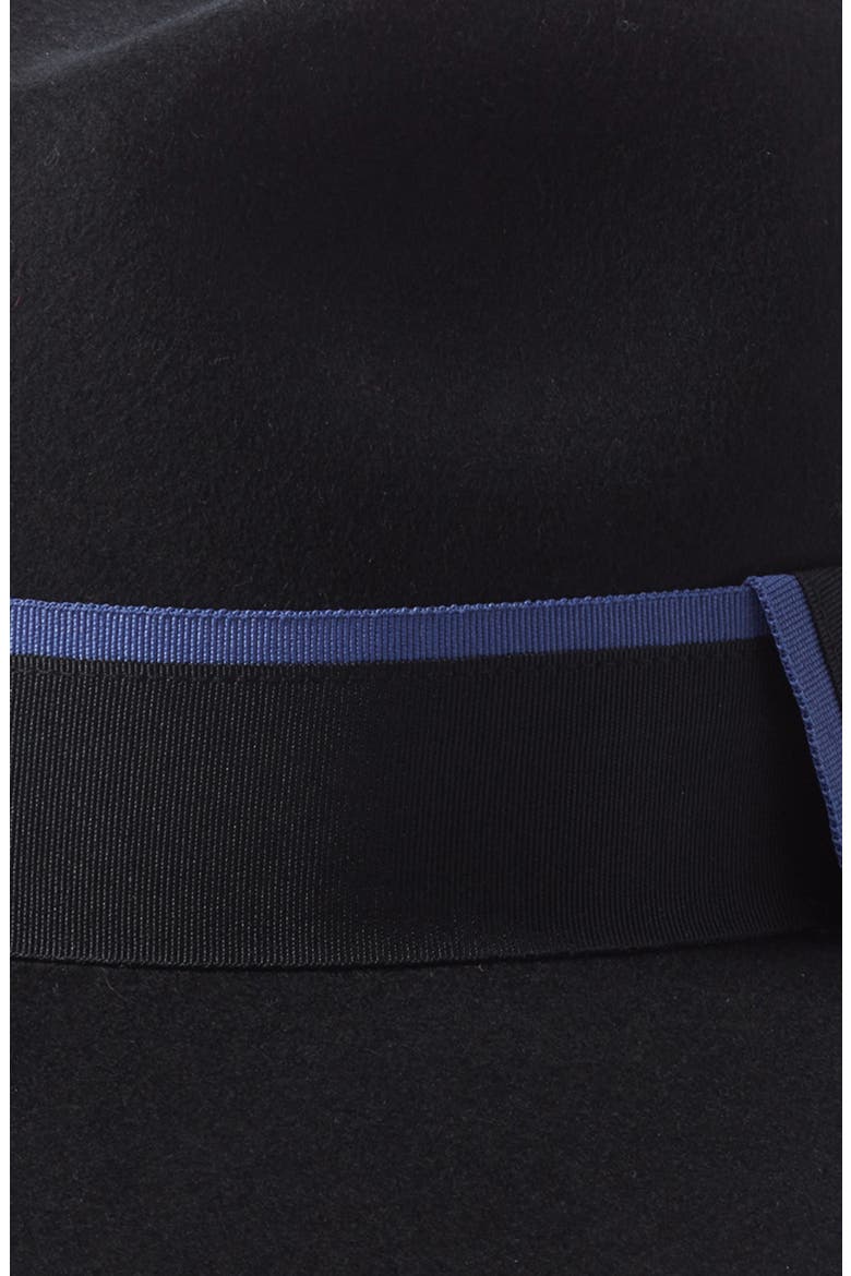 Felt Panama Hat, Alternate, color, BLACK COMBO