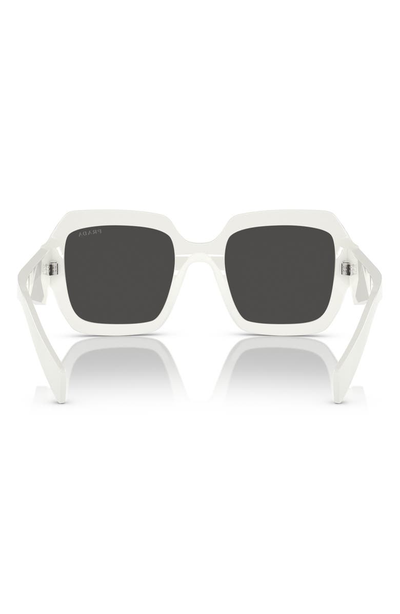 Prada 53mm Irregular Sunglasses, Alternate, color, 