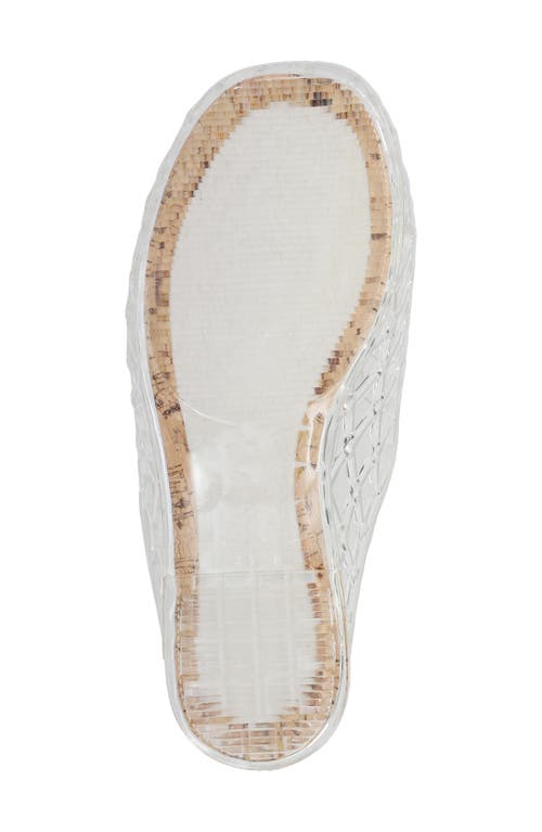 Mia Darby Jelly Mule In Clear