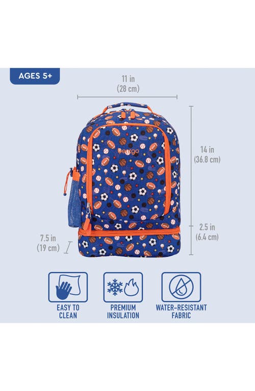 Bentgo Kids' Backpack With Insulated Lunch Pocket