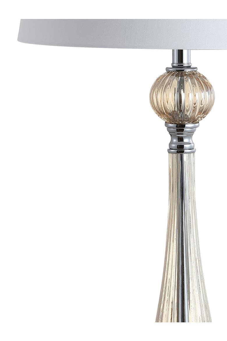 Chloe 32.5" Glass LED Table Lamp, Champagne, Alternate, color, Champagne