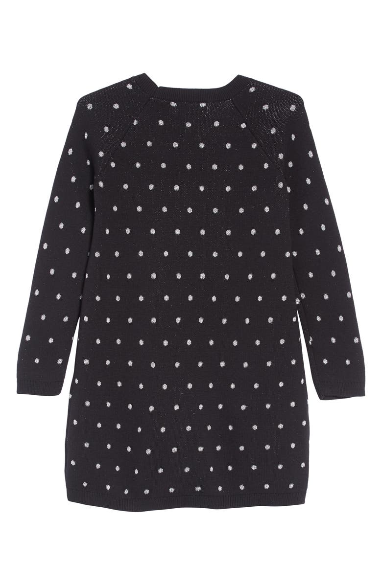 Tucker + Tate Kids' Fuzzy Pocket Sweater Dress, Alternate, color, 